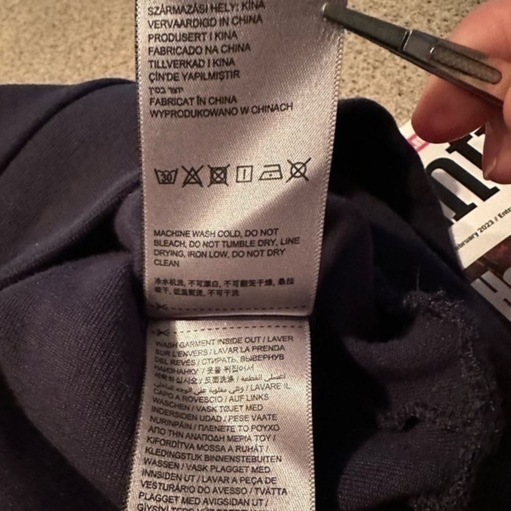 SUPERDRY Men’s Black Combat Sport Crew Neck Sweatshirt (Medium)‎ (NWOT) - Picture 9 of 11